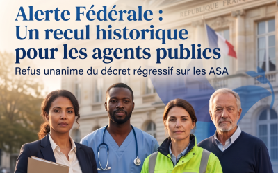 Alerte Fédérale : Un recul historique pour les agents publics